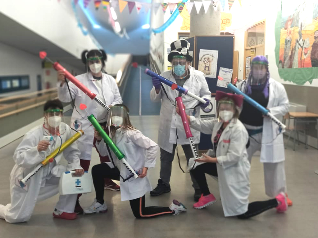 Carnaval escolar. / EA