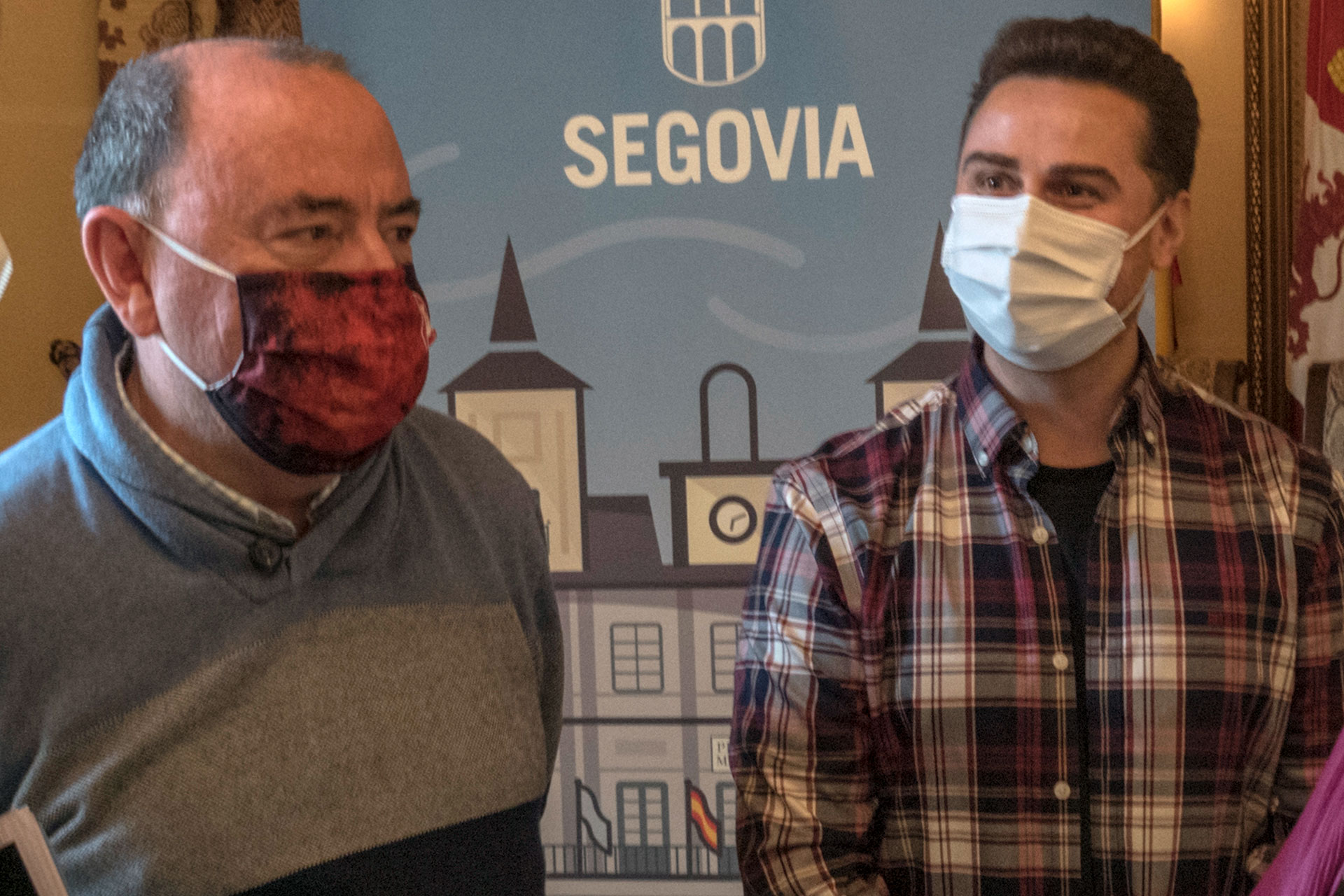 Miguel Ángel Mateo (UGT) y Alejandro Blázquez (CCOO). / KAMARERO