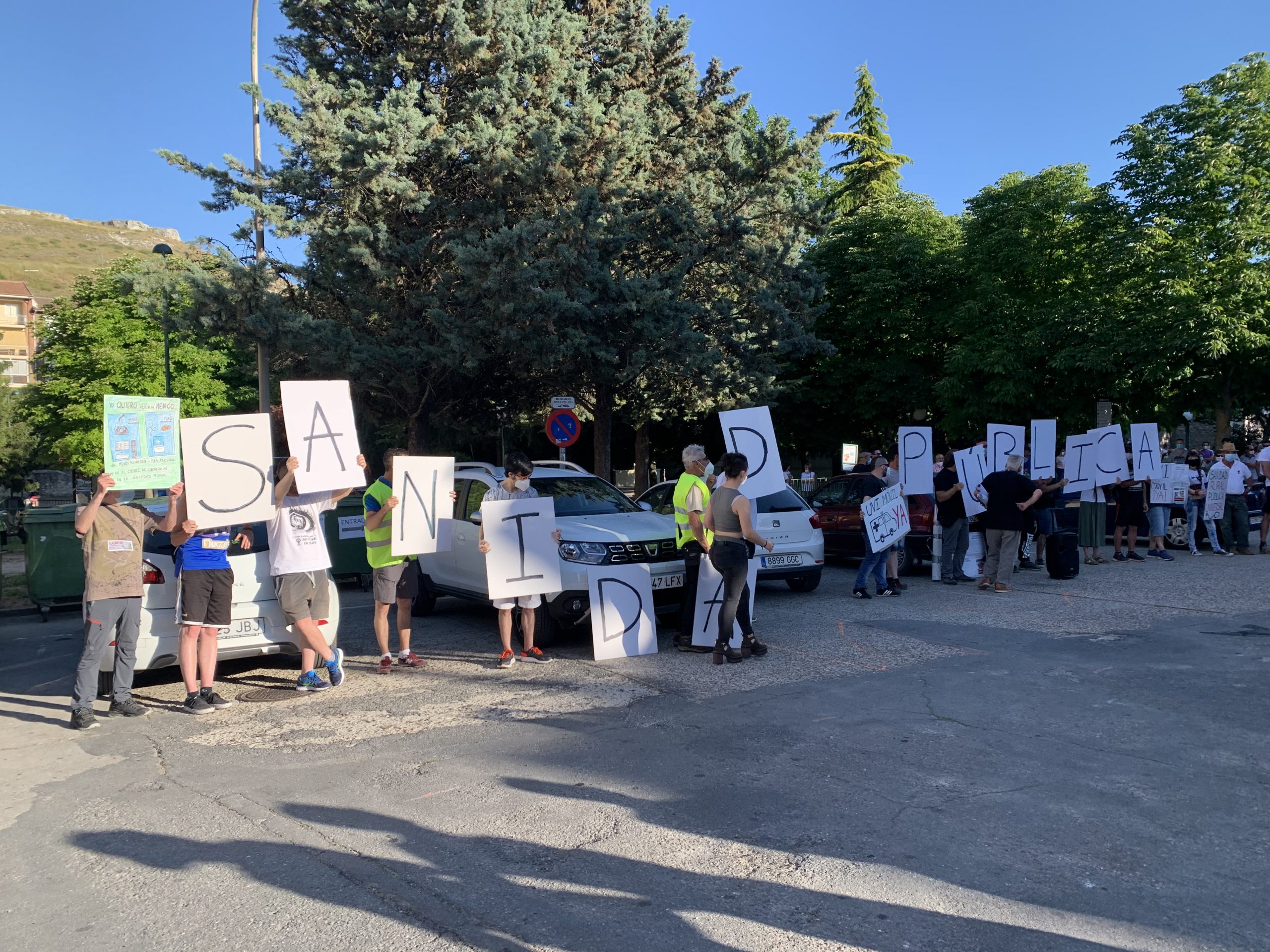 concentración sanidad cuéllar