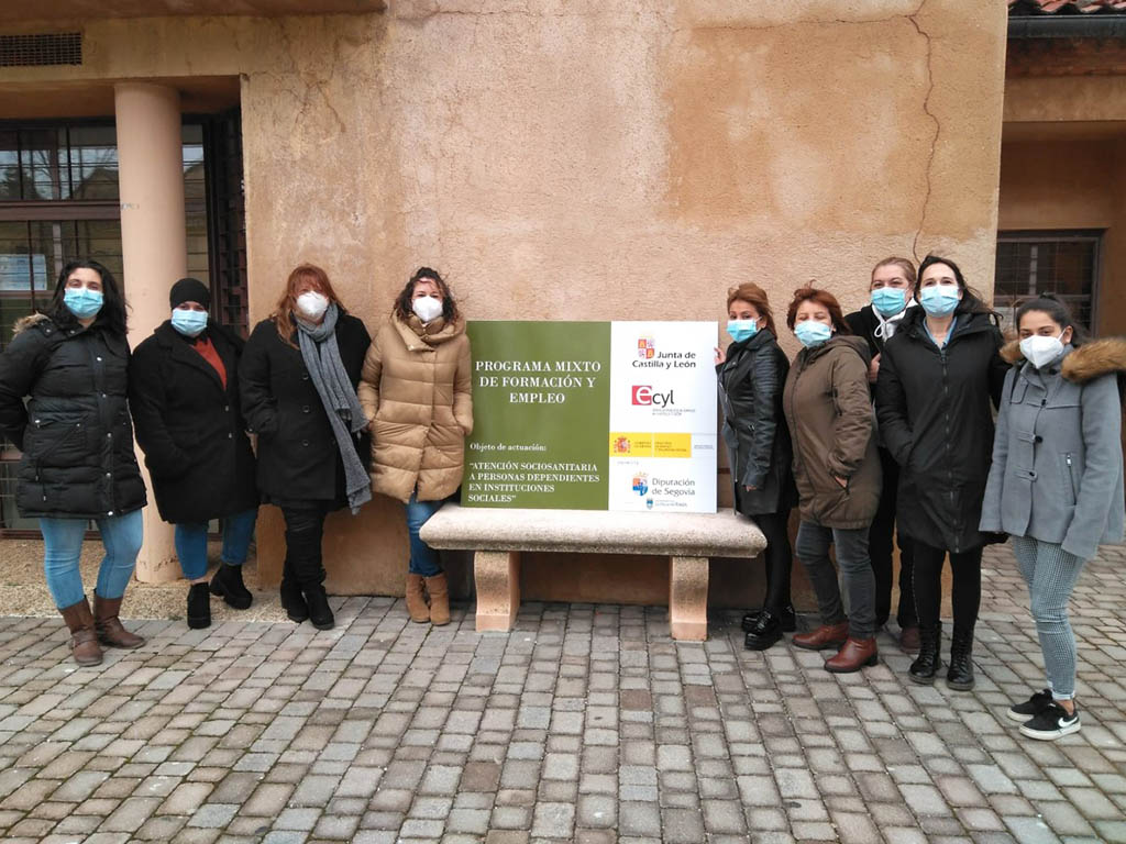 Programa Mixto de atención a personas dependientes en Riaza. / E.A.