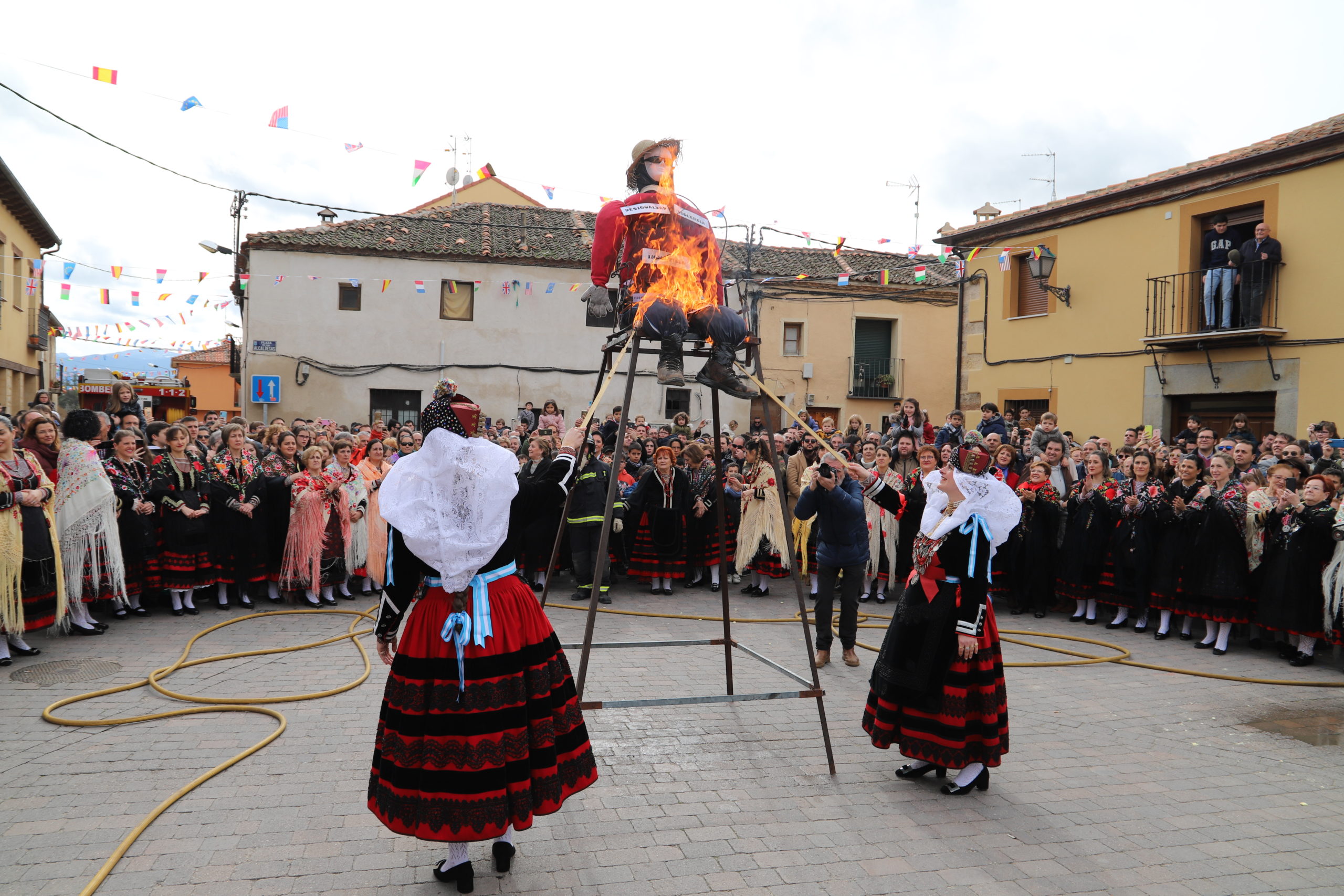 Santos y santas confinados. Tiempo de fiesta suspendido 2 SG Zamarramala festividad Santa Agueda foto Benito Arnaiz 20200209 097 scaled