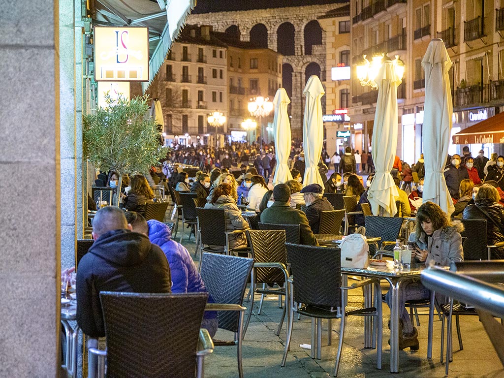 Terrazas bares Segovia