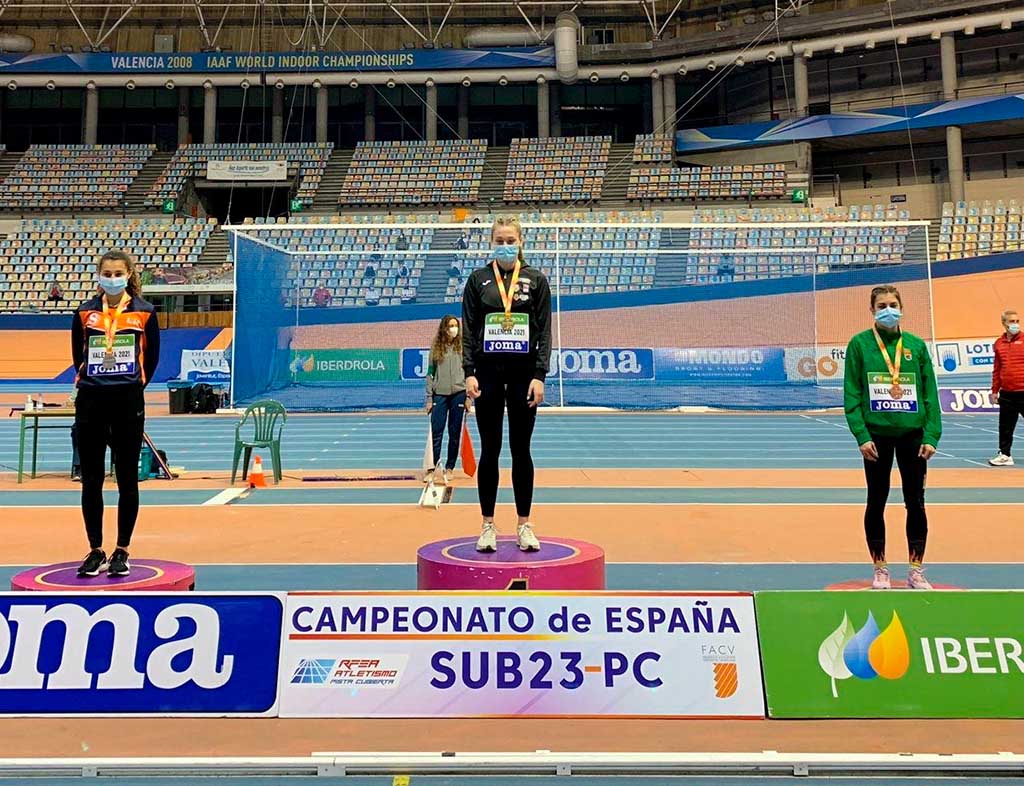 angela garcia podio valencia