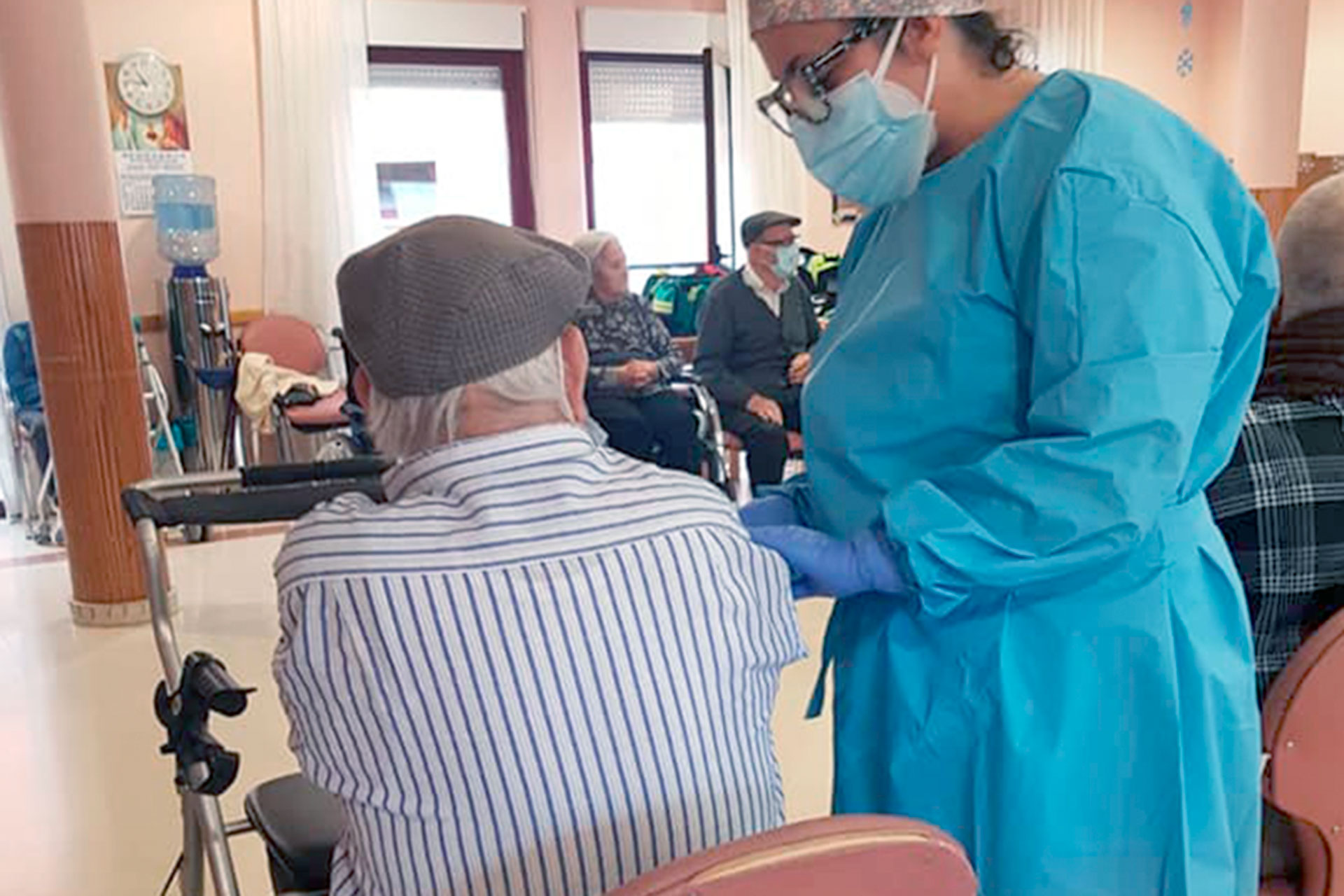 Centros de Cantalejo y Valverde del Majano han recibido la segunda dosis.