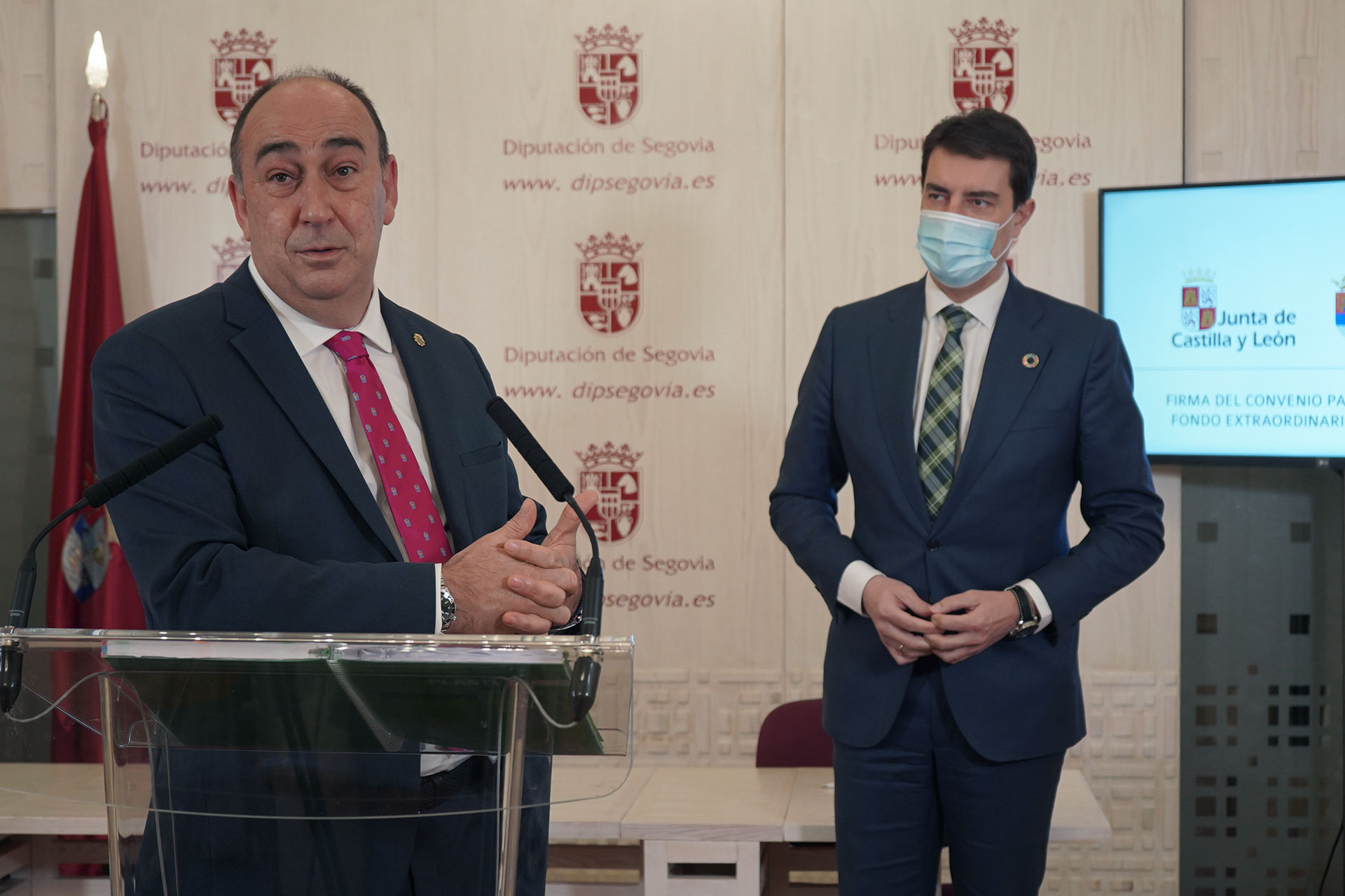 diputacion junta Convenio Fondo Extraordinario