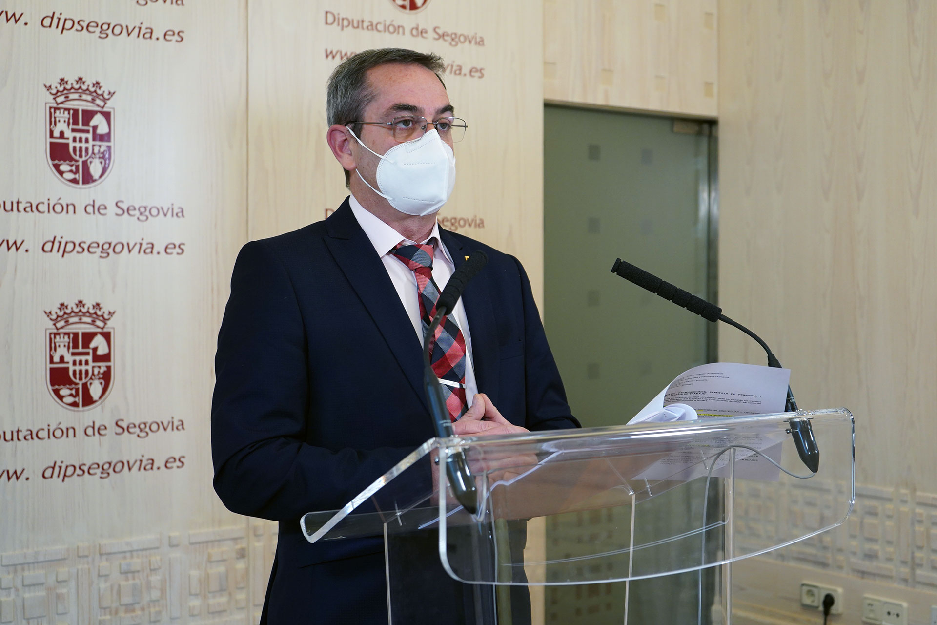 Jaime Pérez, durante la rueda de prensa telemática. /E.A.