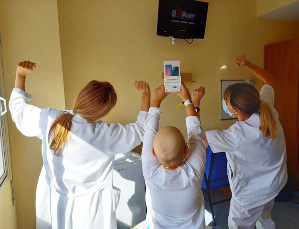 ninos hospitalizados cancer oncologia