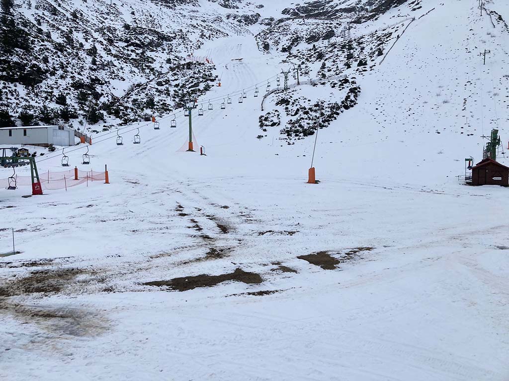 pista esqui la pinilla