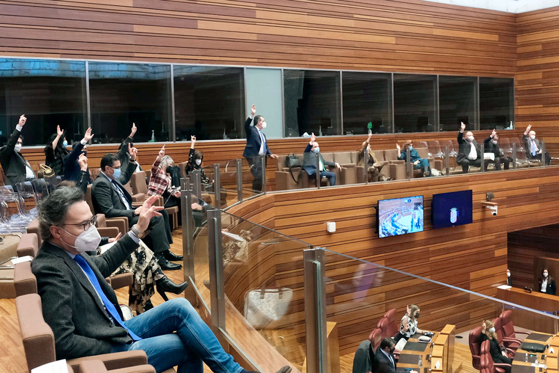 La votación final de los Presupuestos para 2022, en la víspera de Nochebuena 1 Votación en el pleno de Presupuestos de 2021. / EUROPA PRESS