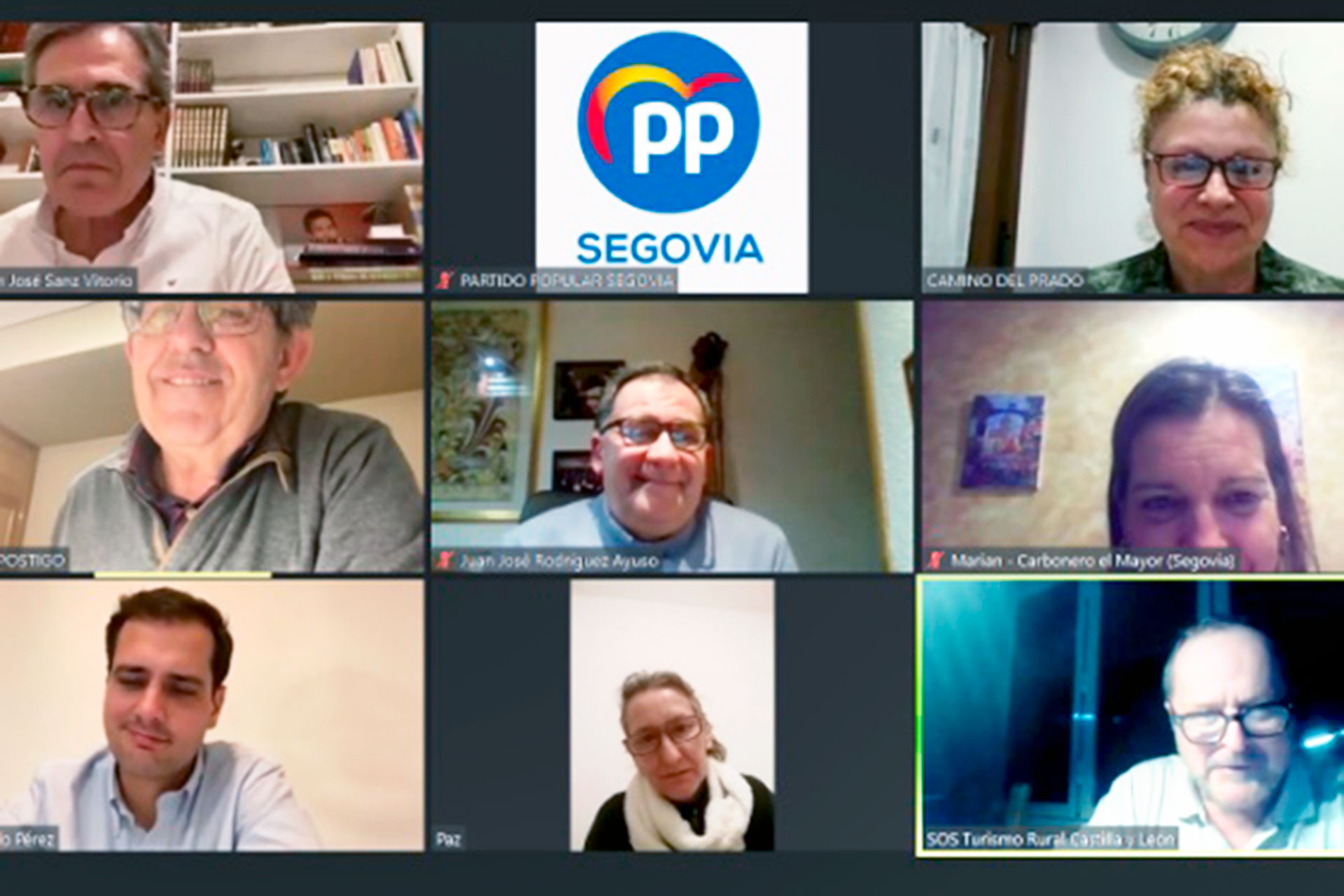 pp reunion SOS Turismo Rural Castilla Leon telematica