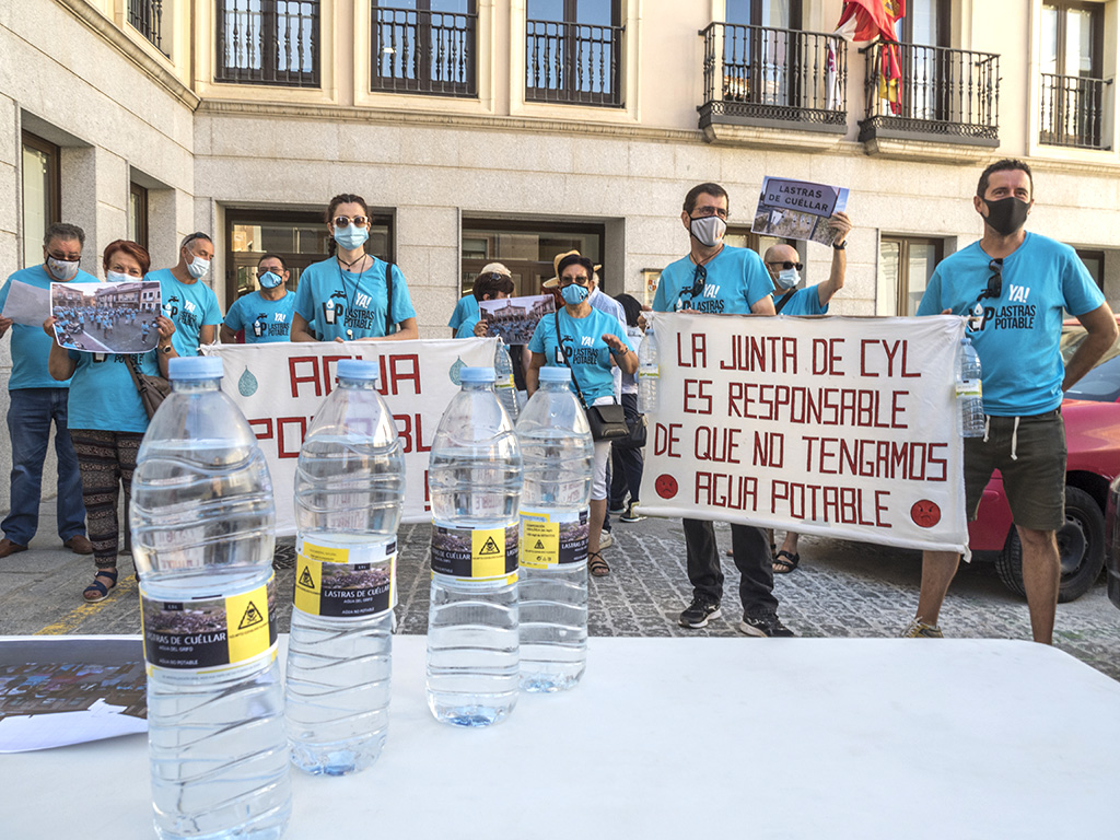 protesta agua lastras