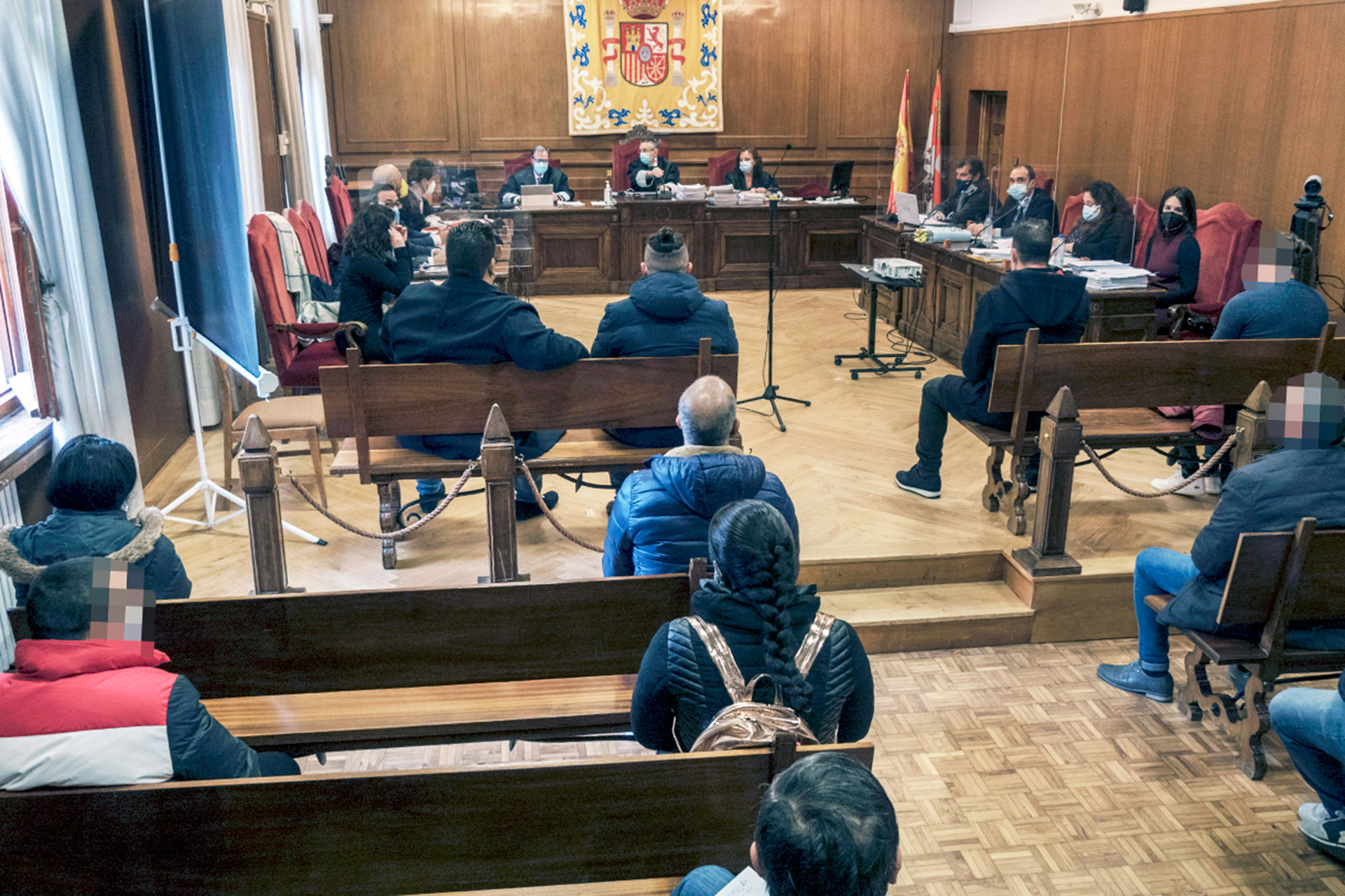 Audiencia Juicio Trafico Drogas KAM9896