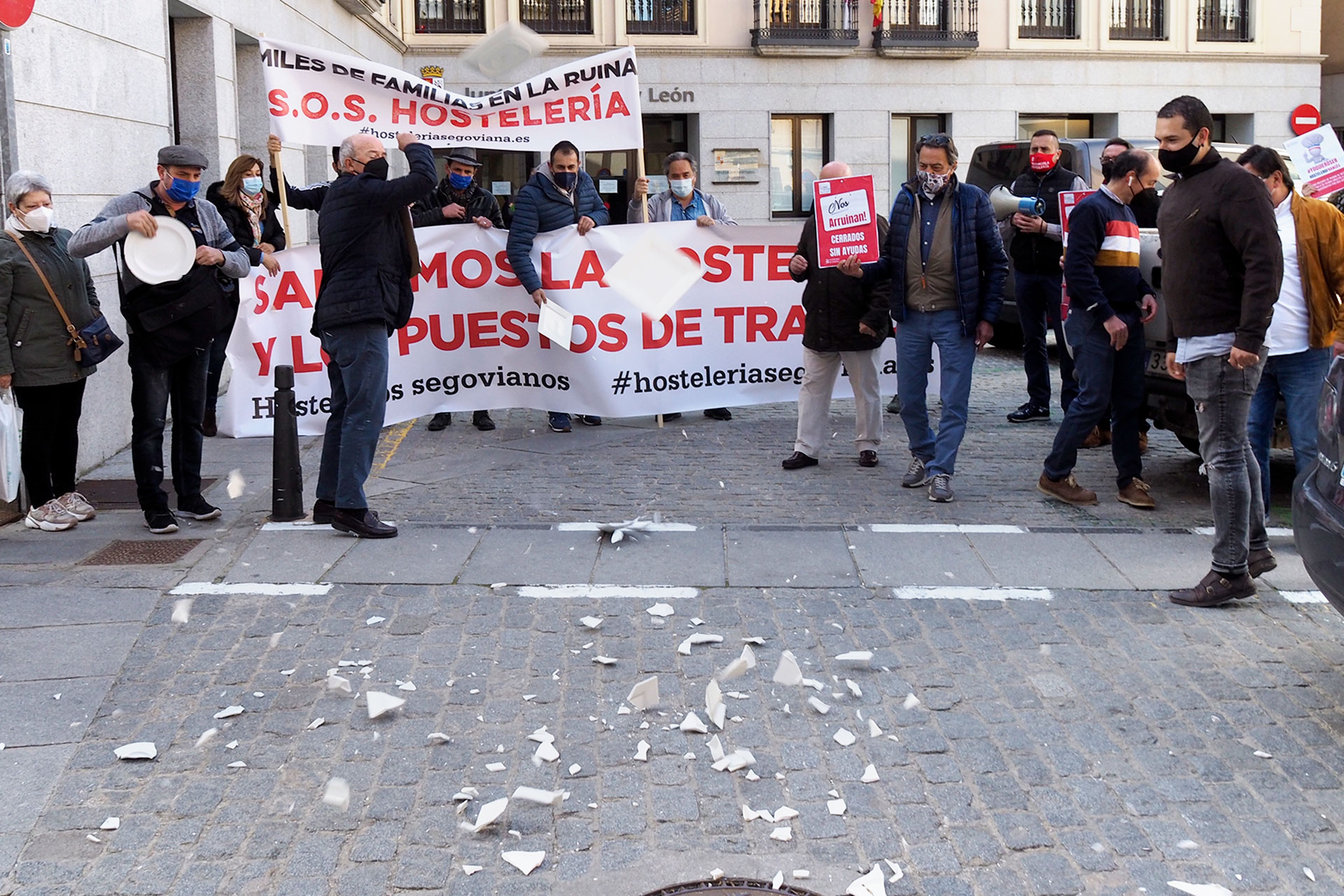 Concentracion AIHS HOTUSE Junta Platos Concentracion AIHS HOTUSE Junta Platos