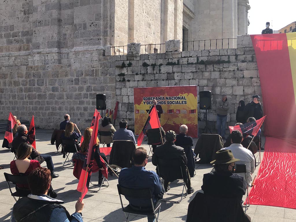 Falangistas en Valladolid