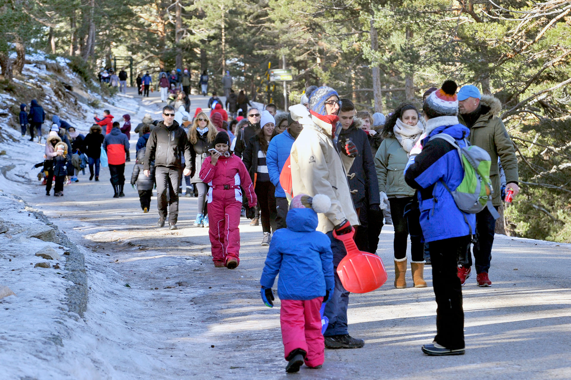 Navacerrada Parking Turistas 1