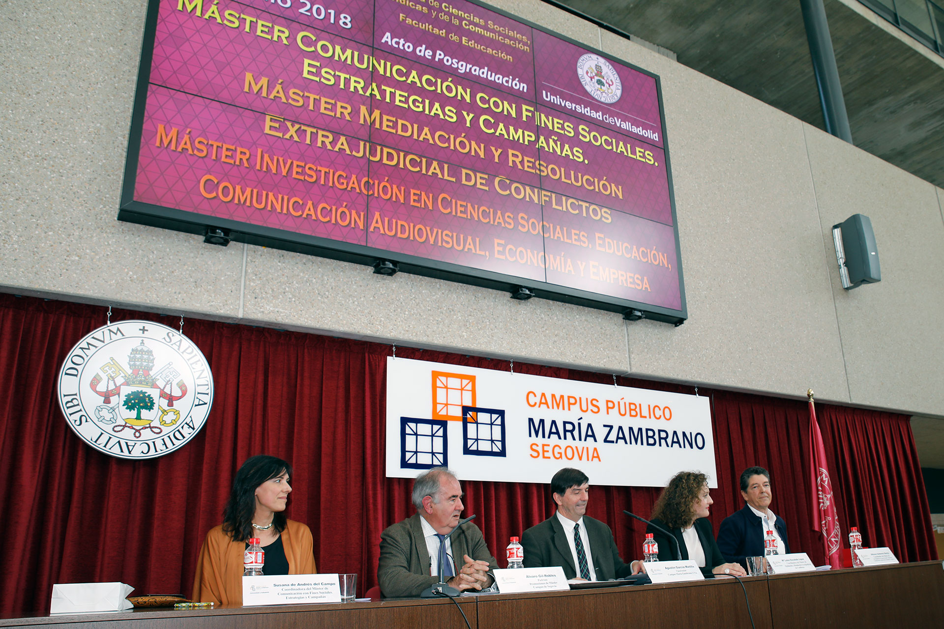 UVA graduacion master 2018