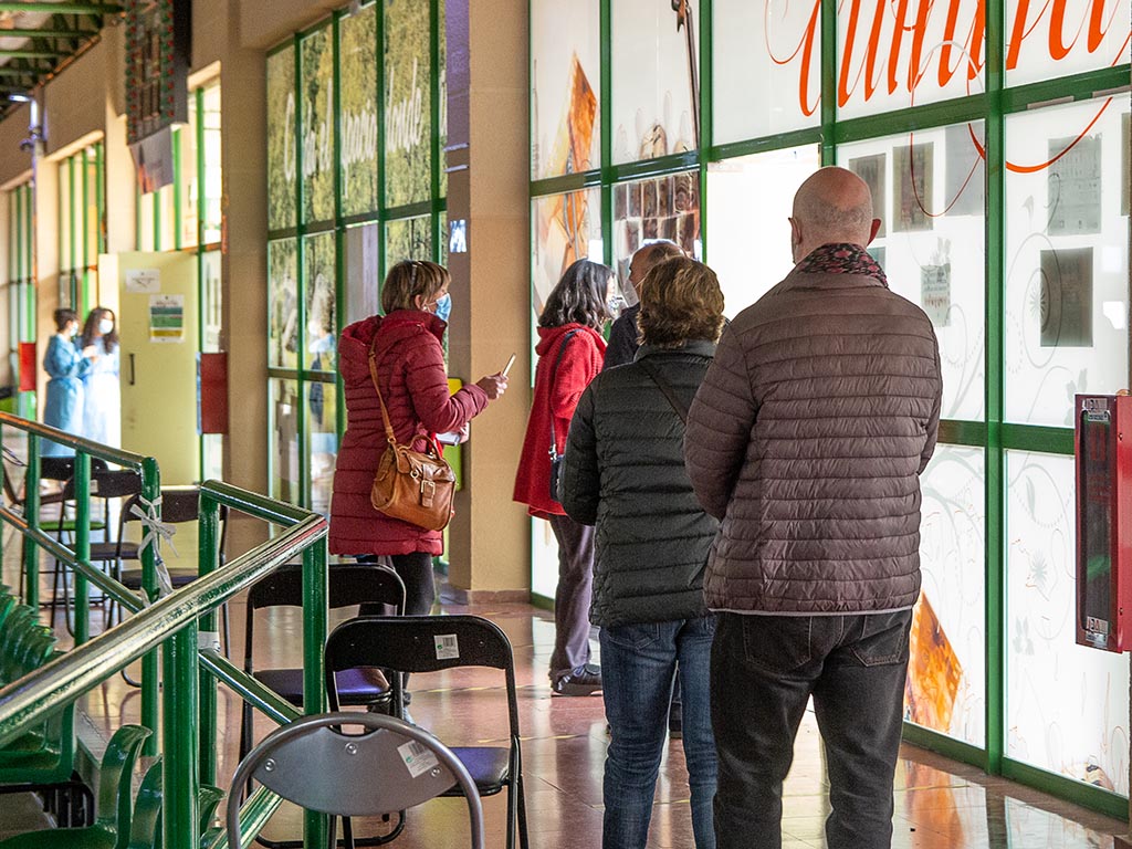 Vacunacion Pedro Delgado