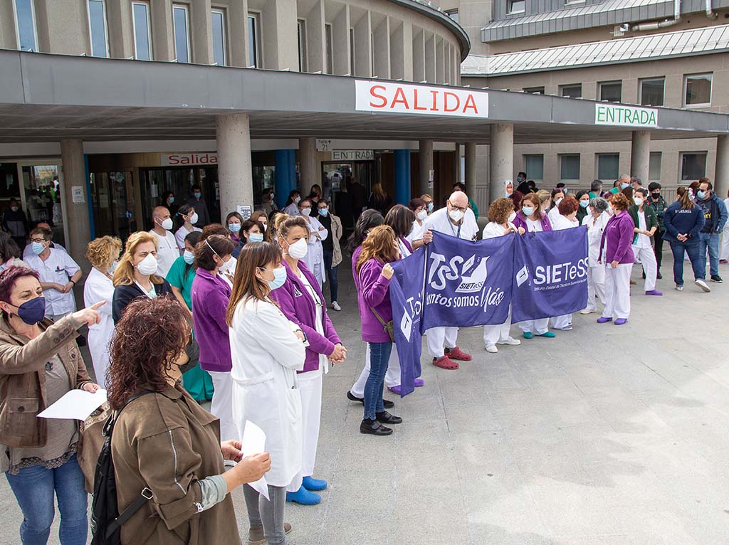 concentracion sanitarios hospital