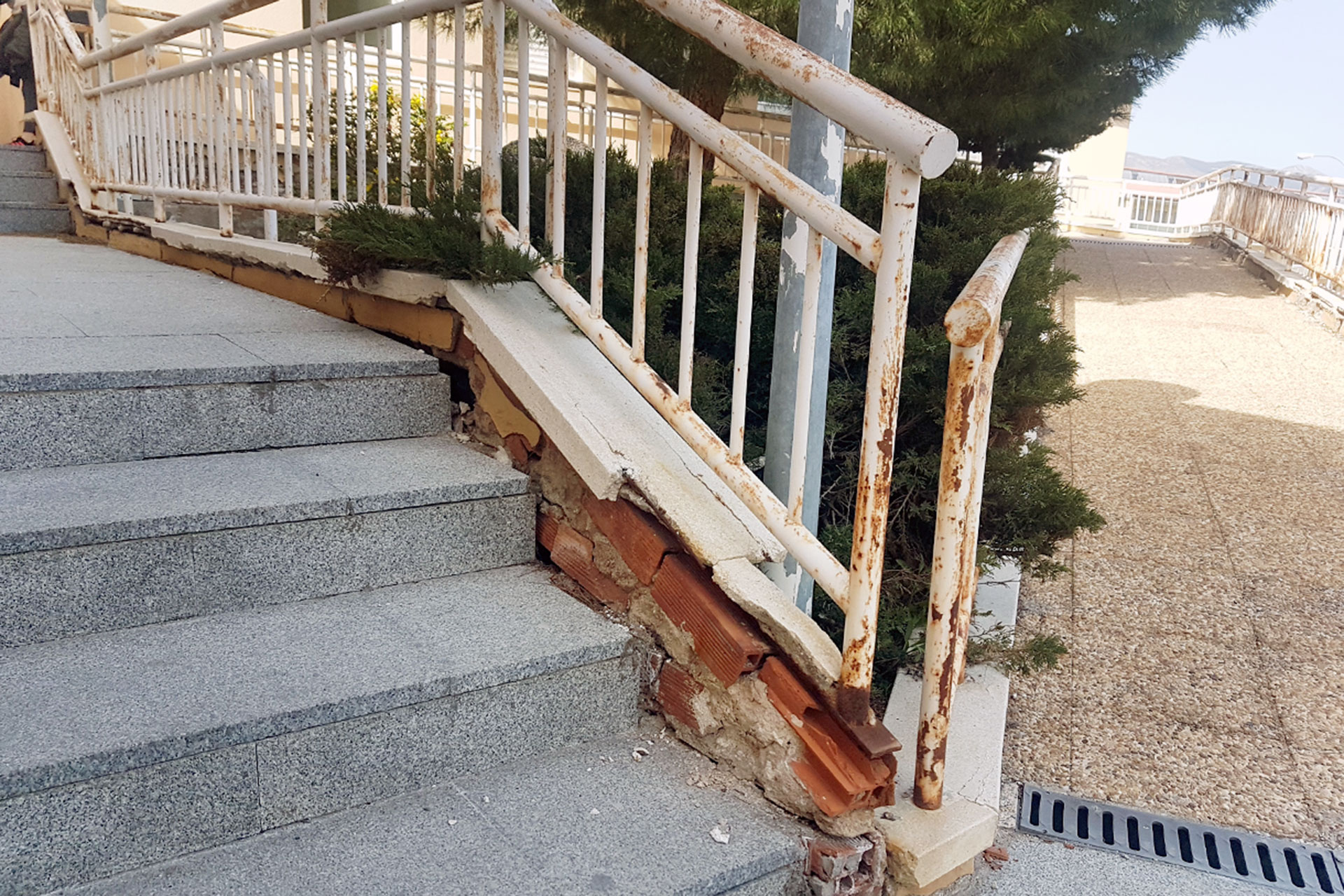 el espinar centro salud mal estado