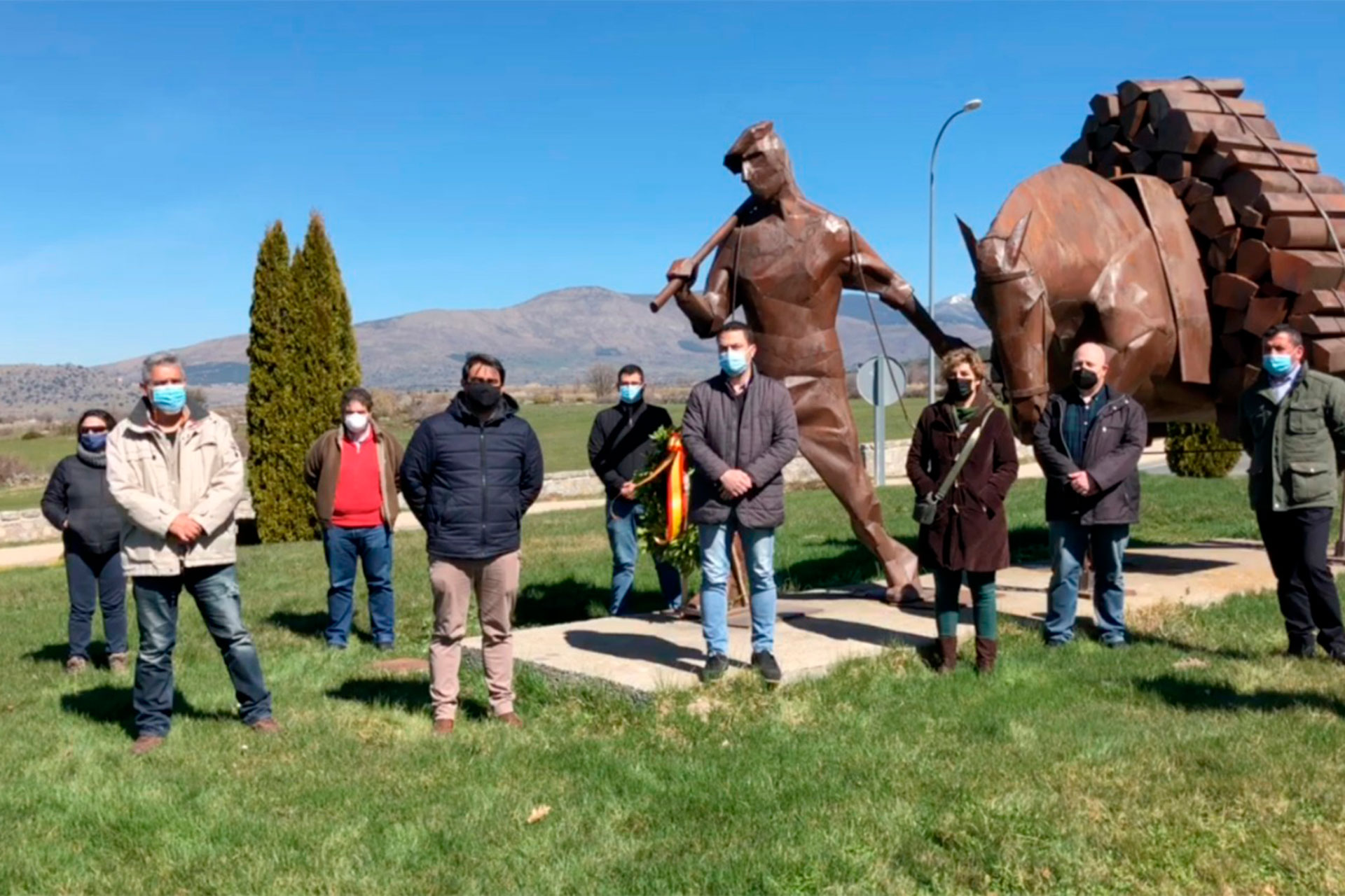 el espinar cit homenaje gabarreros fallecidos