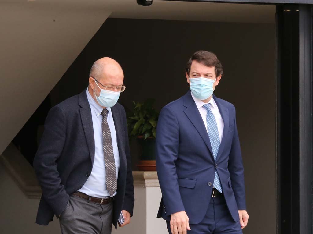 francisco igea alfonso fernandez manueco castilla y leon