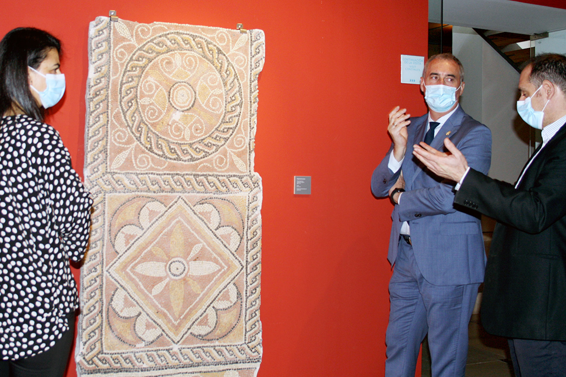 museo segovia visita jose mazarias mosaico aguilafuente