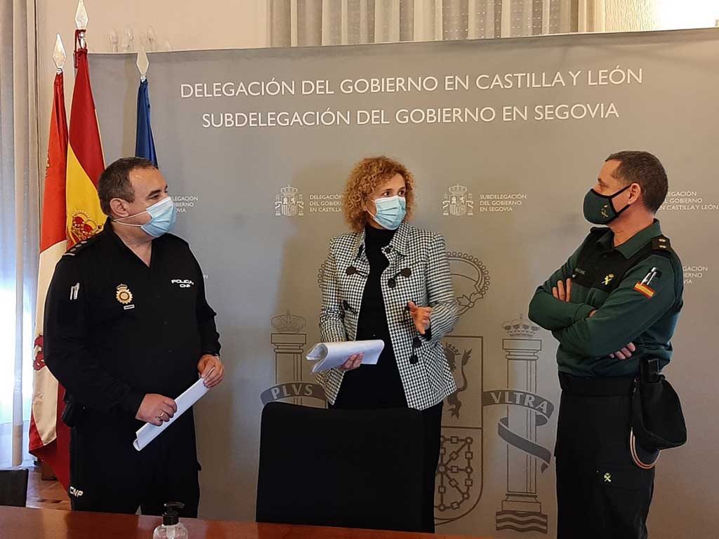 policia guardia civil lirio martin subdelegada del gobierno