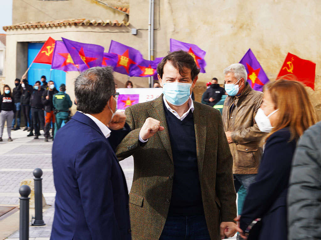 Mañueco llama a proyectar hacia el futuro el "orgullo" por Castilla y León 1 Alfonso Fernández Mañueco