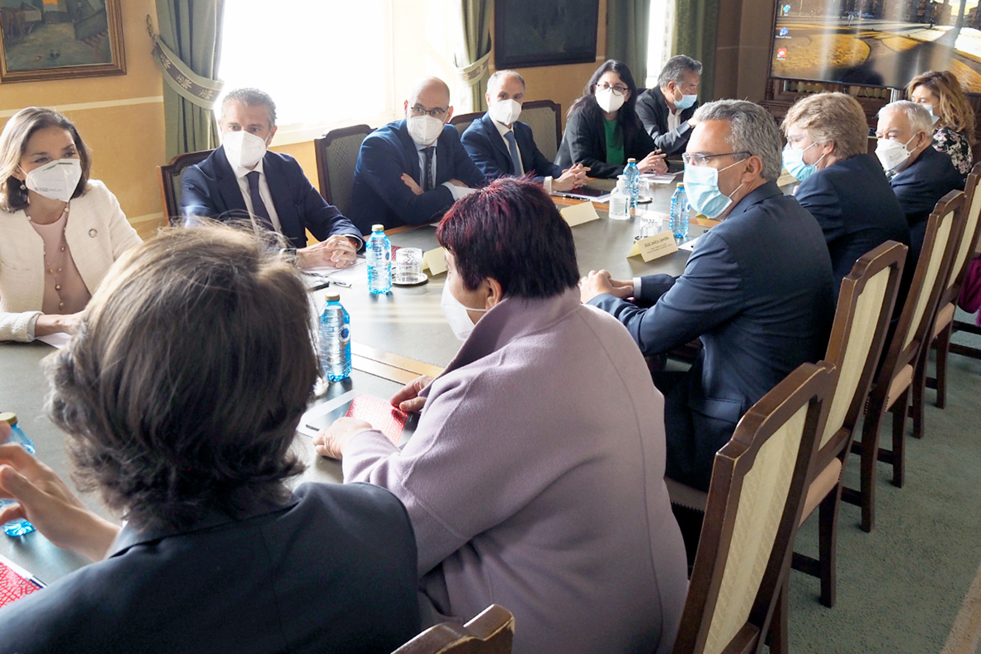 Ayuntamiento Ministra Reyes Maroto Reunion Empresarios KAM7273