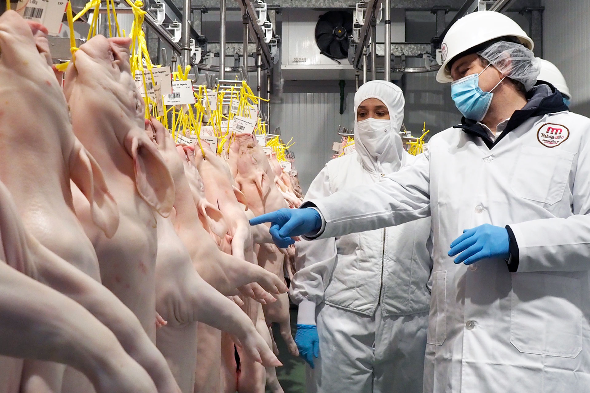 Carnicas Tabladillo Visita Presidente Junta Alfonso Fernandez Manueco KAM1294