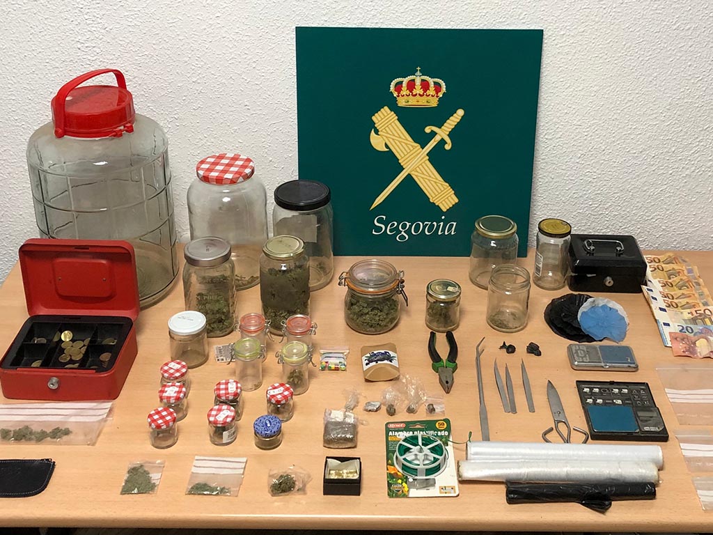 Guardia Civil drogas Tabanera del Monte