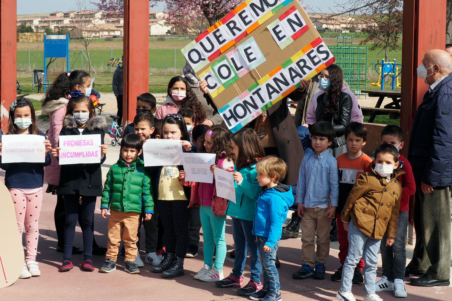 Hontanares Concentracion Fontanares Unido Colegio