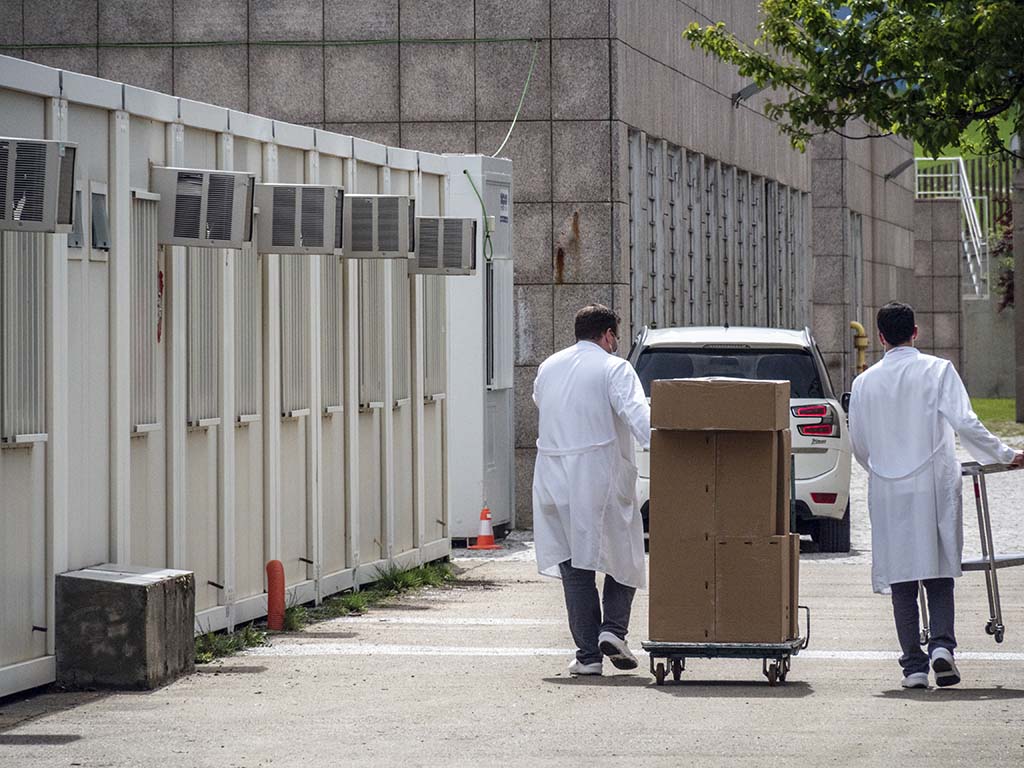 Hospital General Coronavirus Sanitarios PCR