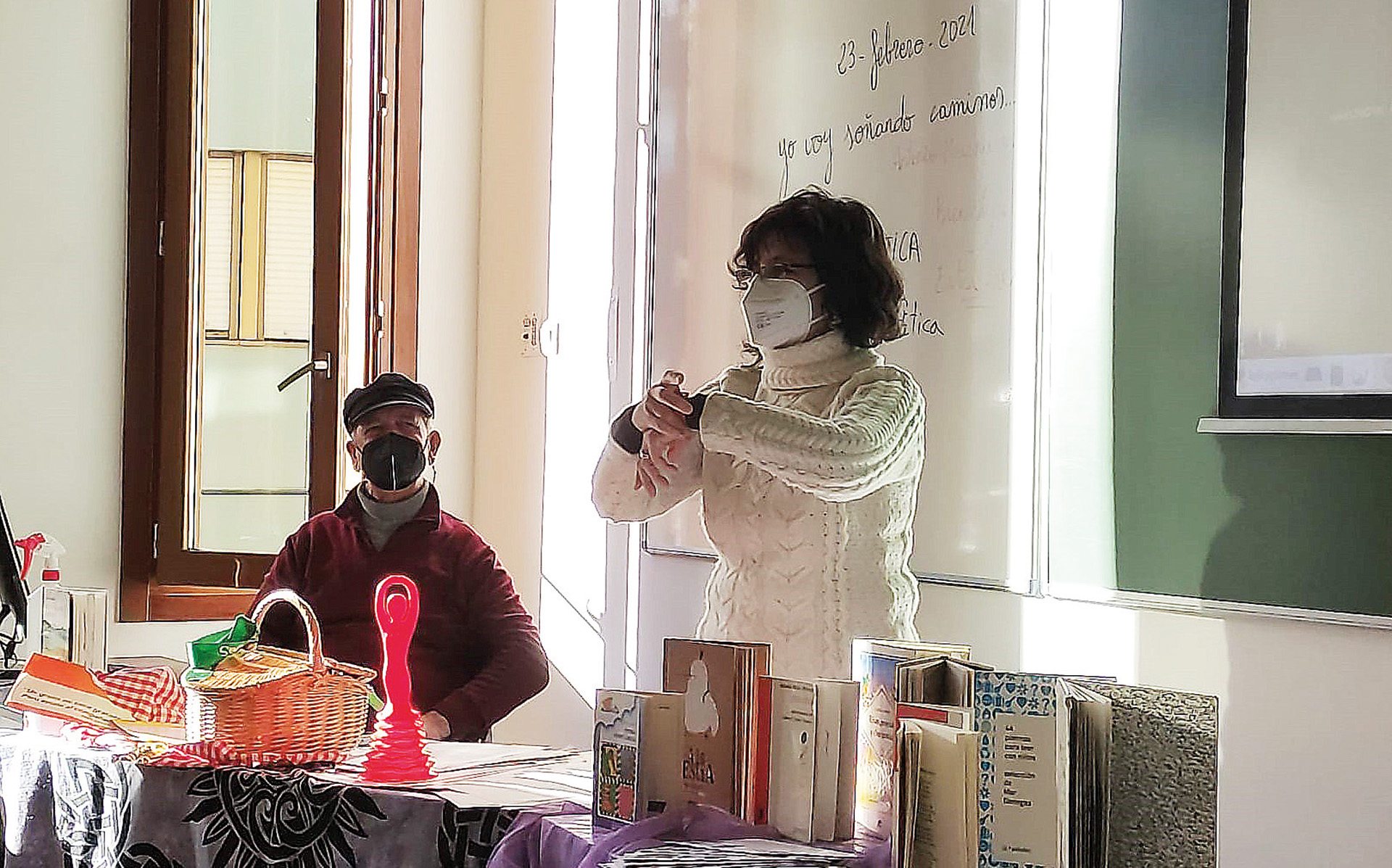 Intervención de profesorado externo en el máster. UVA.