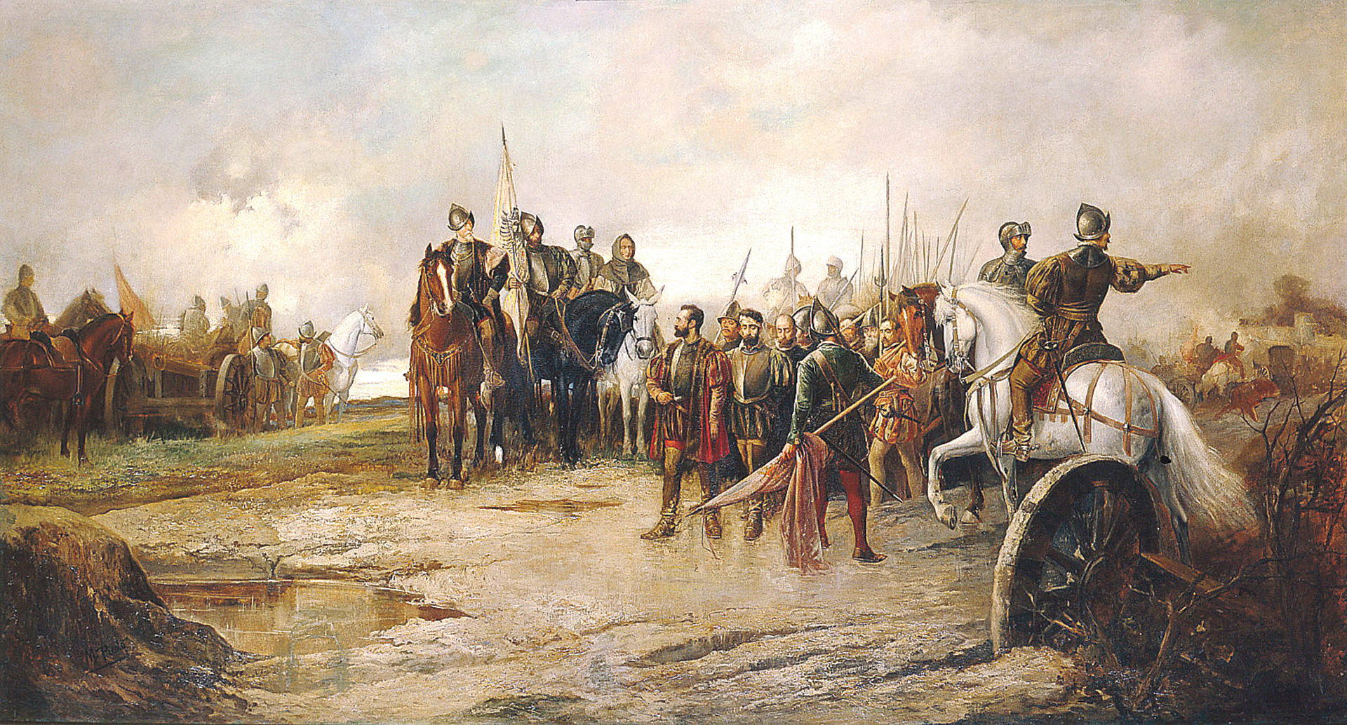 Batalla de Villalar de Manuel Picolo López.