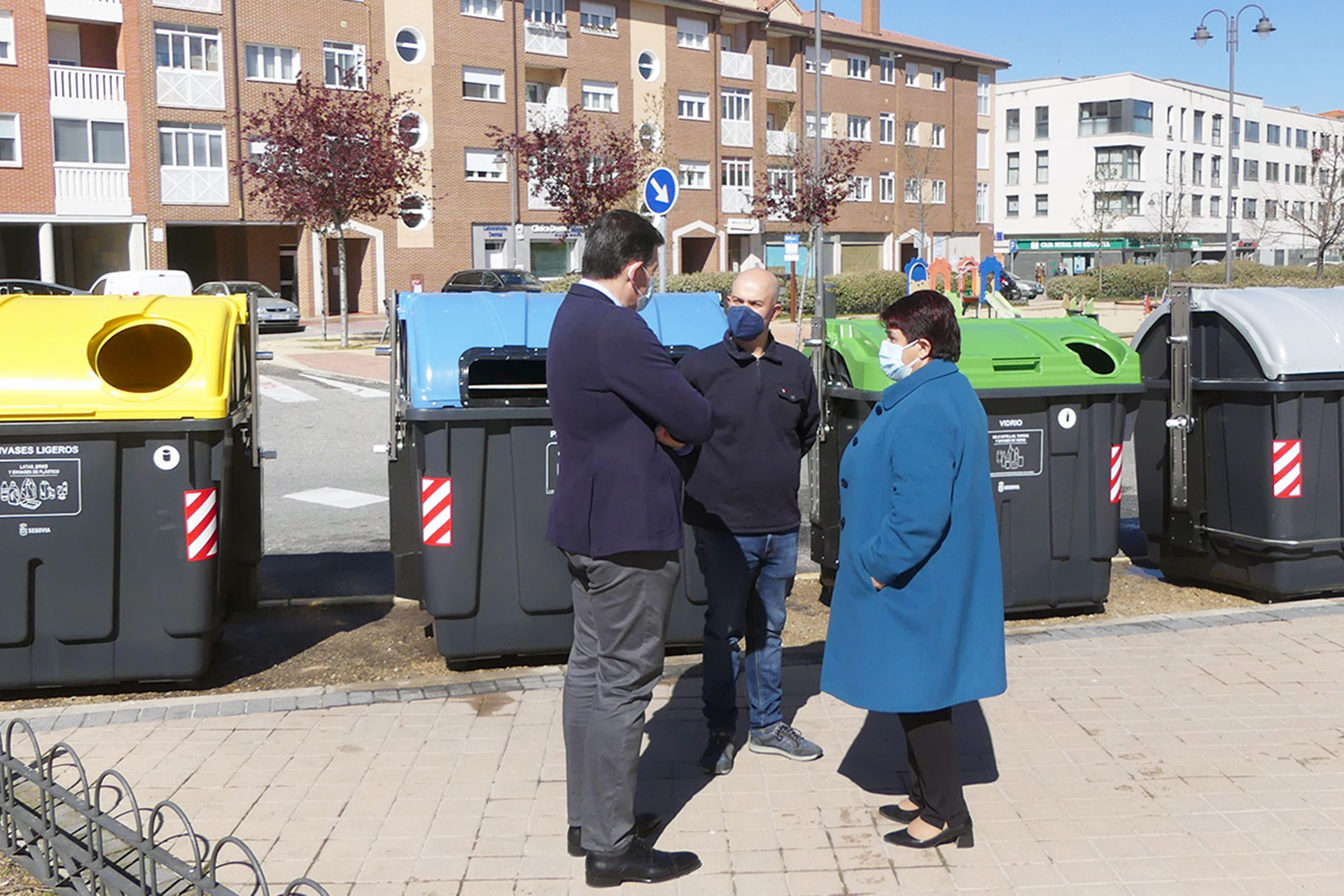 Nueva Segovia recibe los primeros nuevos contenedores 1 ayuntamiento instalacion contenedores basuras residuos