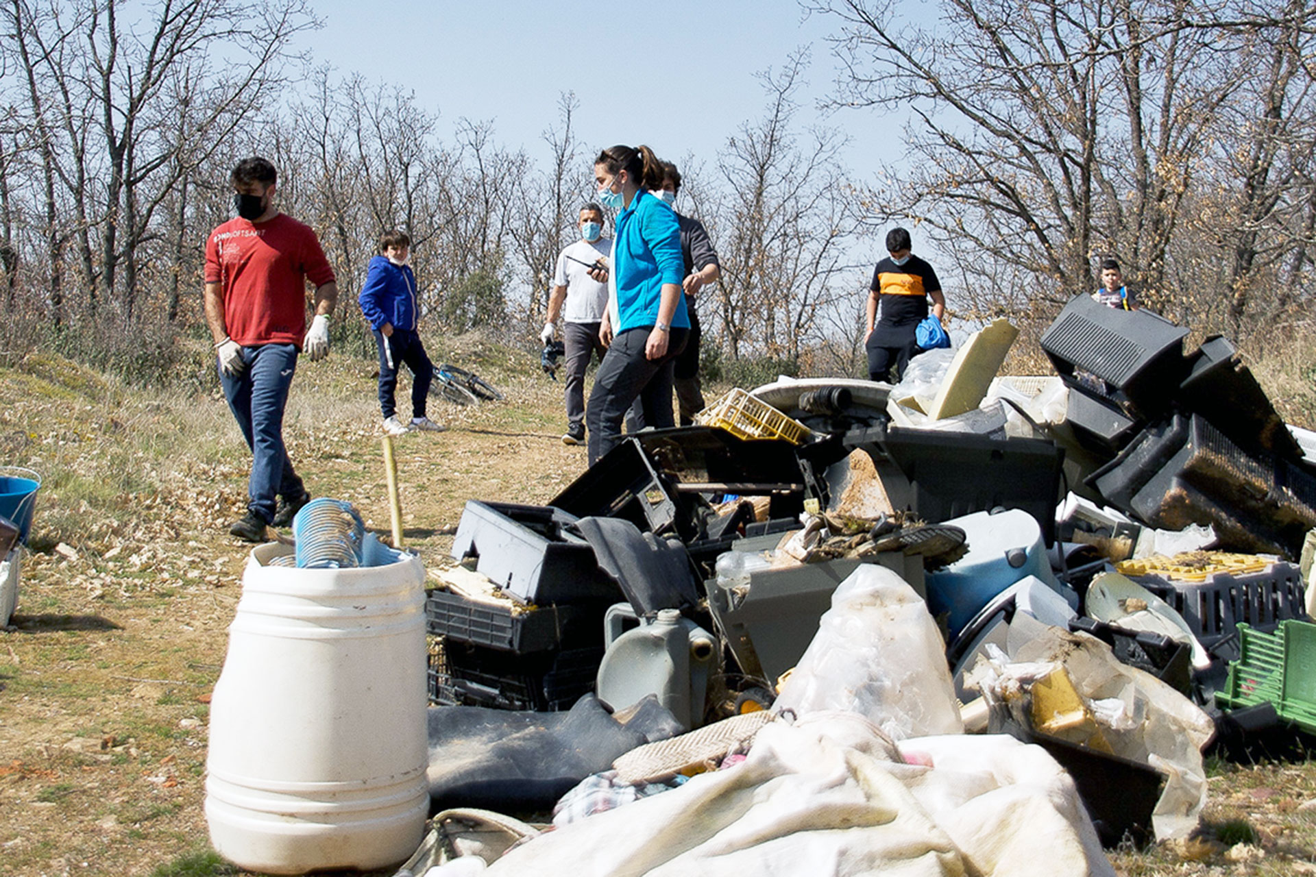 diputacion Limpieza Rio Riaza enreda en verde