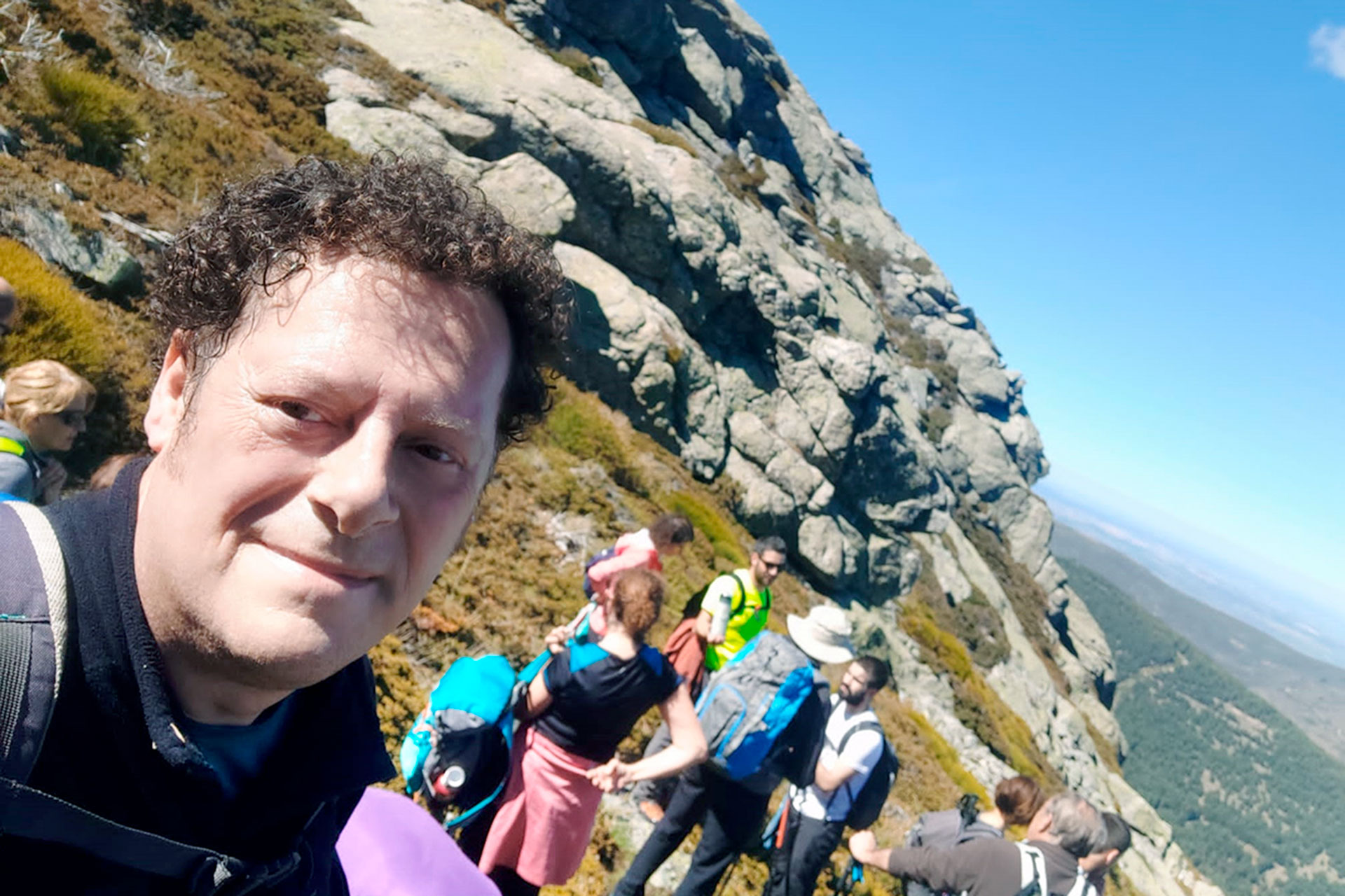 El escritor segoviano Eduardo Juárez acaba de publicar su último libro, ‘Desde el paraíso’. / EDUARDO JUÁREZ