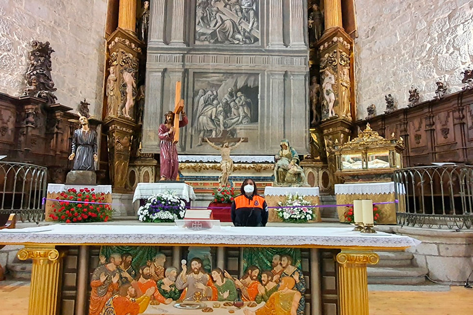 el espinar proteccion civil semana santa desinfeccion coronavirus 01