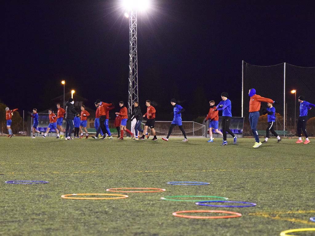 futbol entrenamiento cd la granja