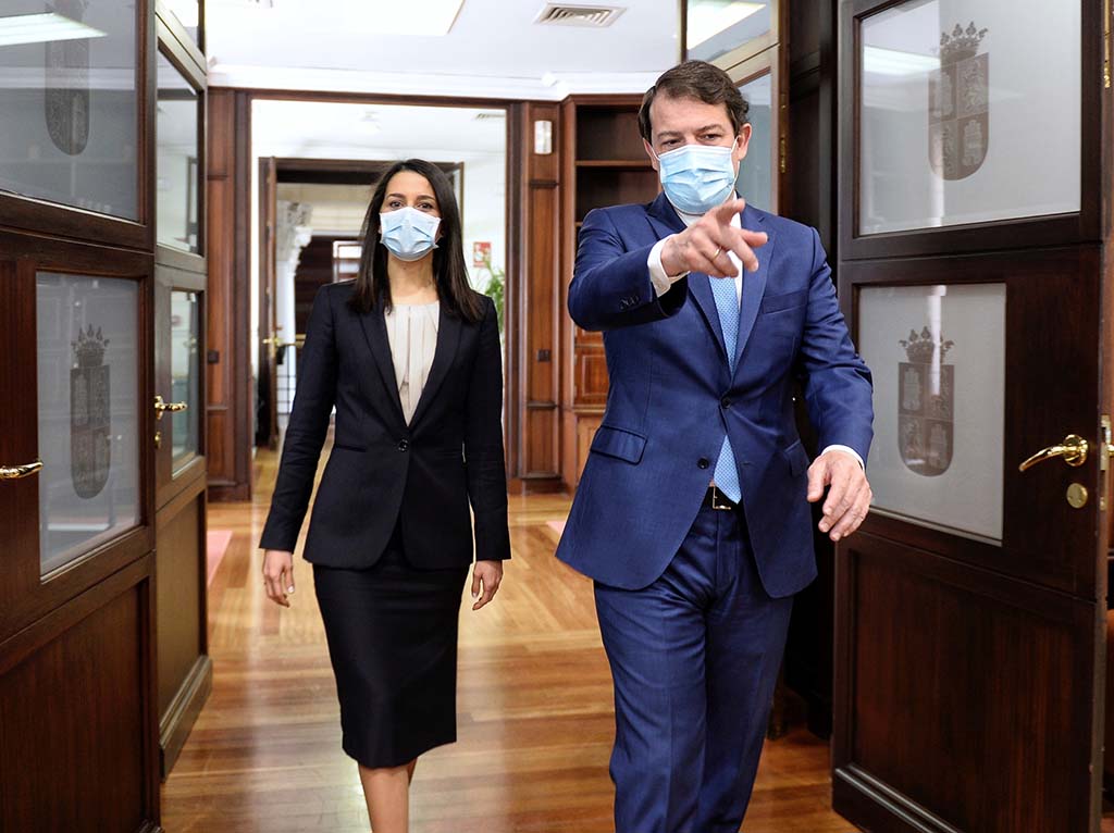 ines arrimadas alfonso fernandez manueco