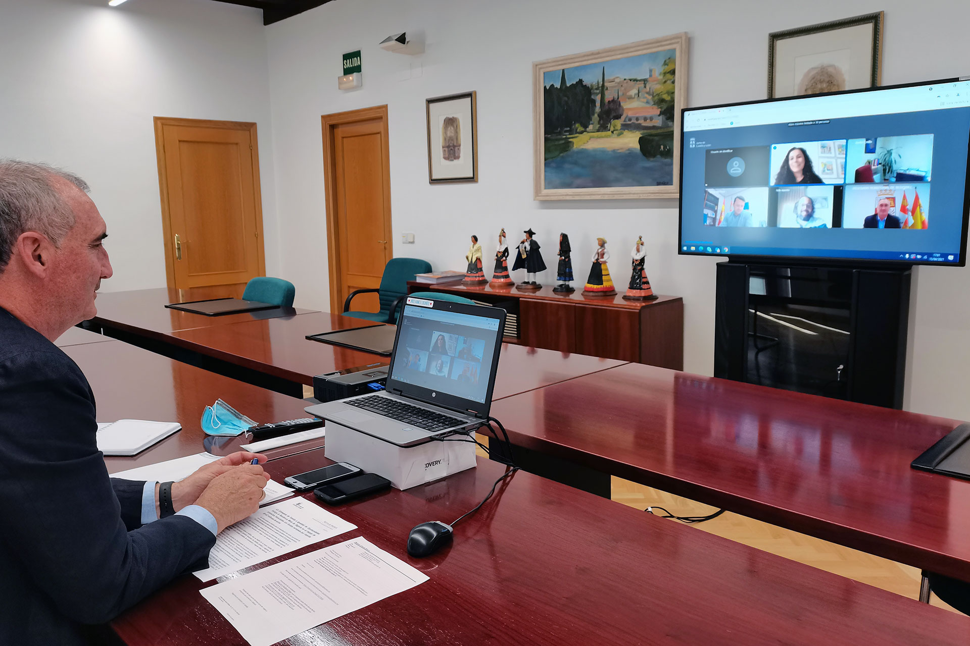 junta reunion jose mazarias vecinos san lorenzo telematica