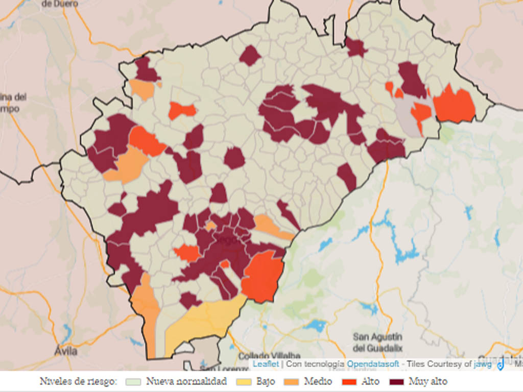 ¿Qué municipios podrían cerrar interiores este lunes? 1 mapa incidencia