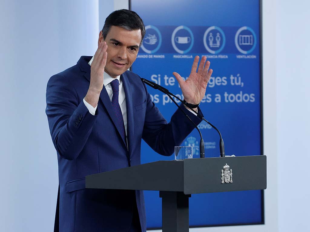 Sánchez: "Queremos que el 9 de mayo sea el punto final al estado de alarma" 1 pedro sanchez presidente del gobierno