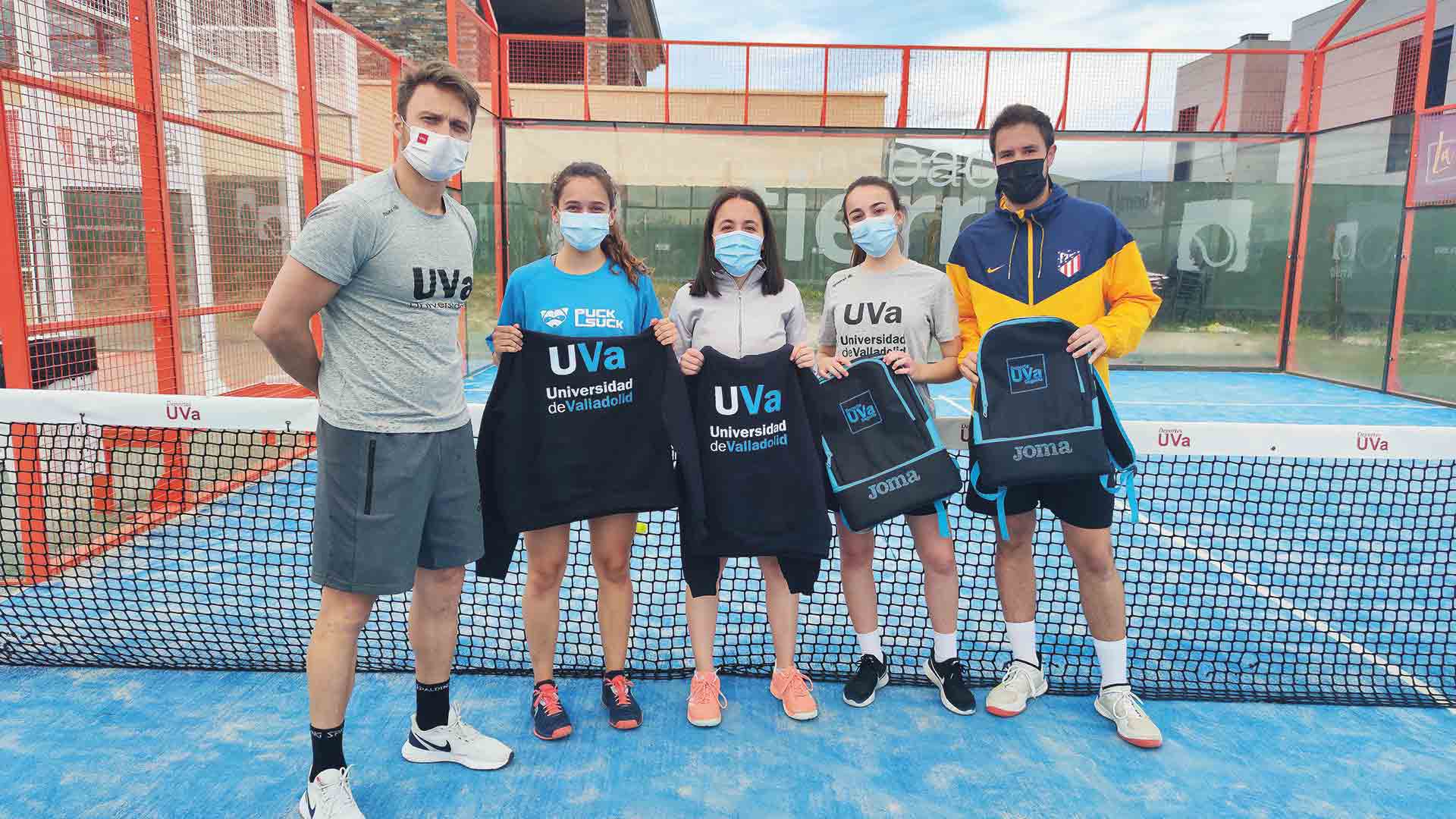 El programa deportivo de la UVa es un éxito 1 Finalistas del Trofeo Primavera Pádel Categoría Mixta. Patricia/Carmen Vs Marco/Andrea. / Servicio de deportes de la Uva