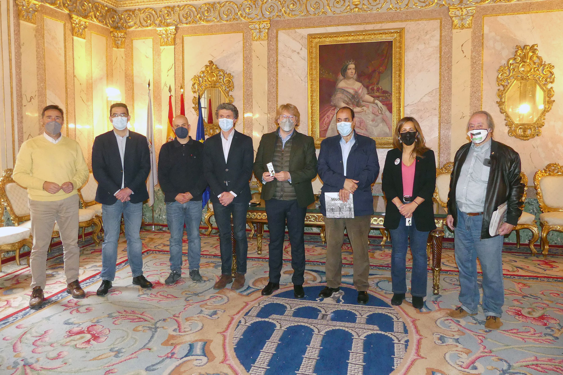 Ayuntamiento recepcio delegado Sahara CyL