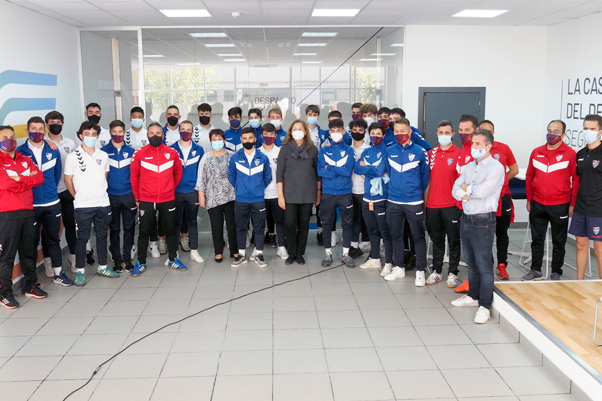 Futbol Segoviana Juvenil Recepcion Casa Deporte Ascenso