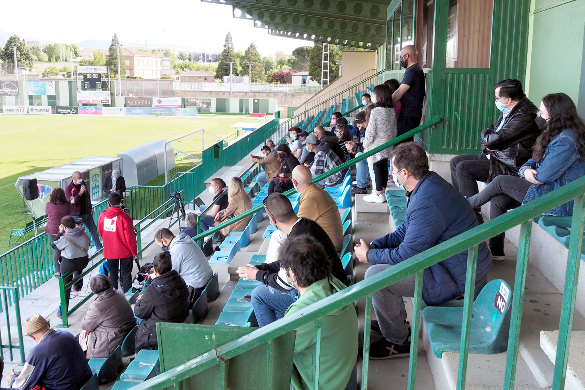 Futbol Segoviana Presentacion Candidatura Segoviana Comunera KAM3341