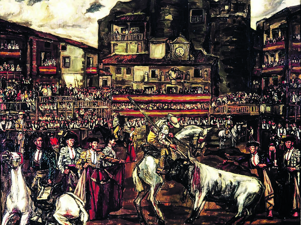 Jose Gutierrez Solana Corrida de toros en Sepulveda