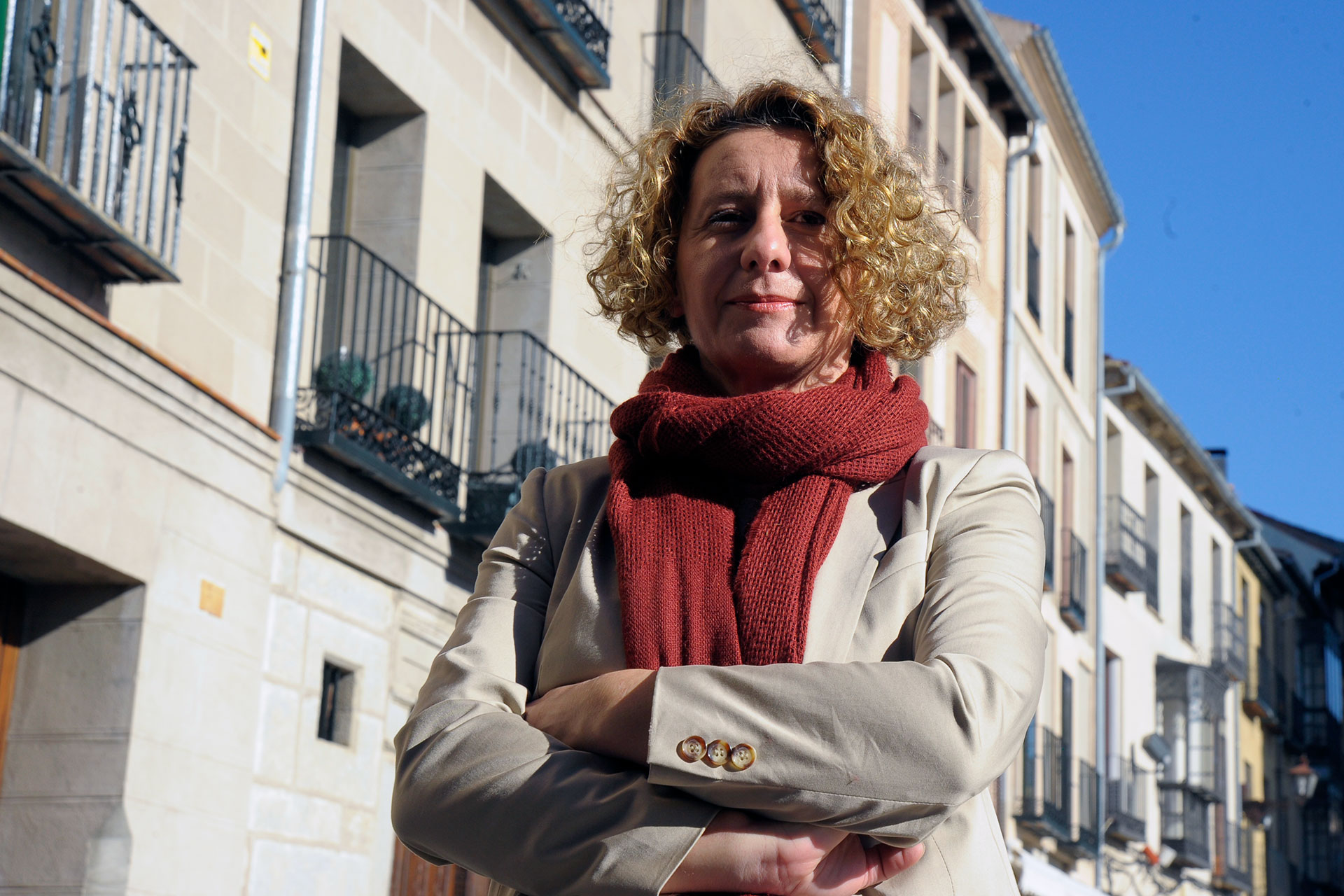 Susana Moreno preside la Demarcación de Segovia del Colegio de Arquitectos de Castilla y León Este. / KAMARERO
